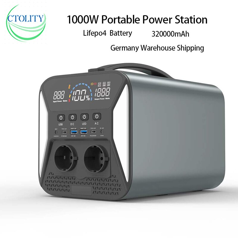 GeeksWithCars - 1000W Portable Over Land Power Station - Geeks With Cars